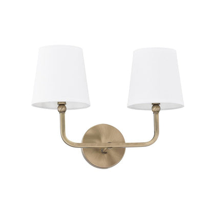 Capital Dawson Vanity Light Aged Brass