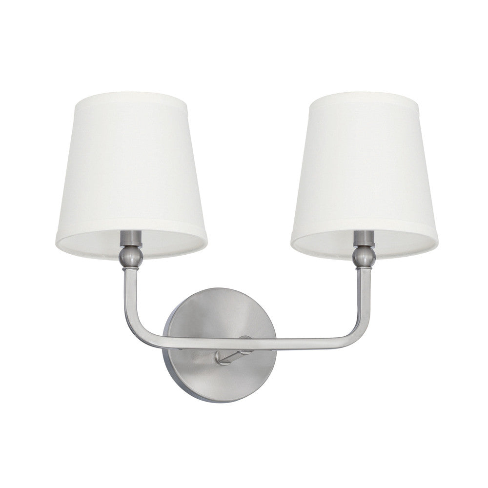 Capital Dawson Vanity Light Brushed Nickel