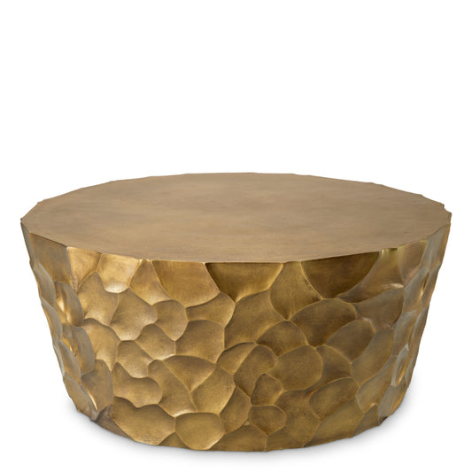 Eichholtz Fiorentino Coffee Table, Vintage Brass (119330)