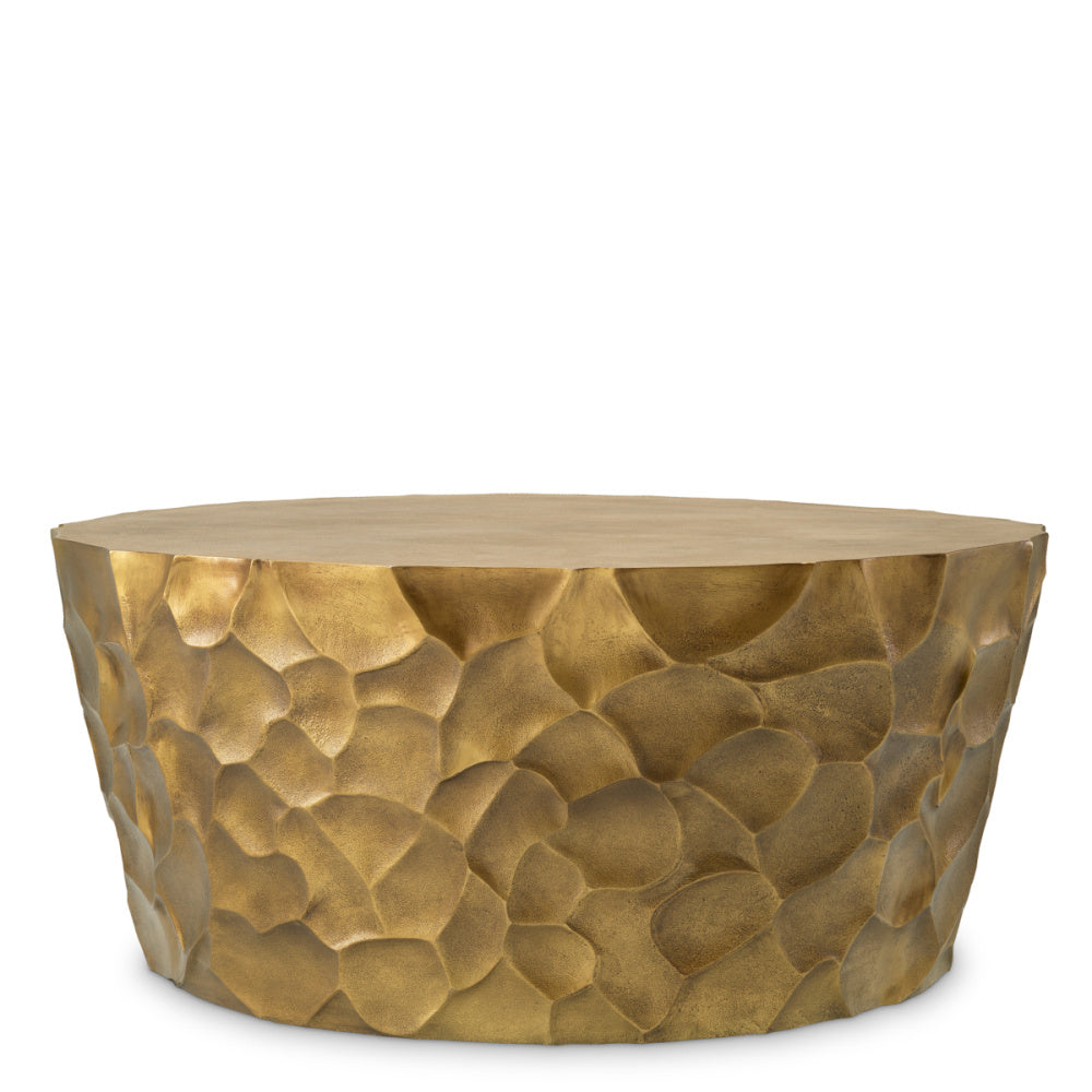 Eichholtz Fiorentino Coffee Table, Vintage Brass (119330)