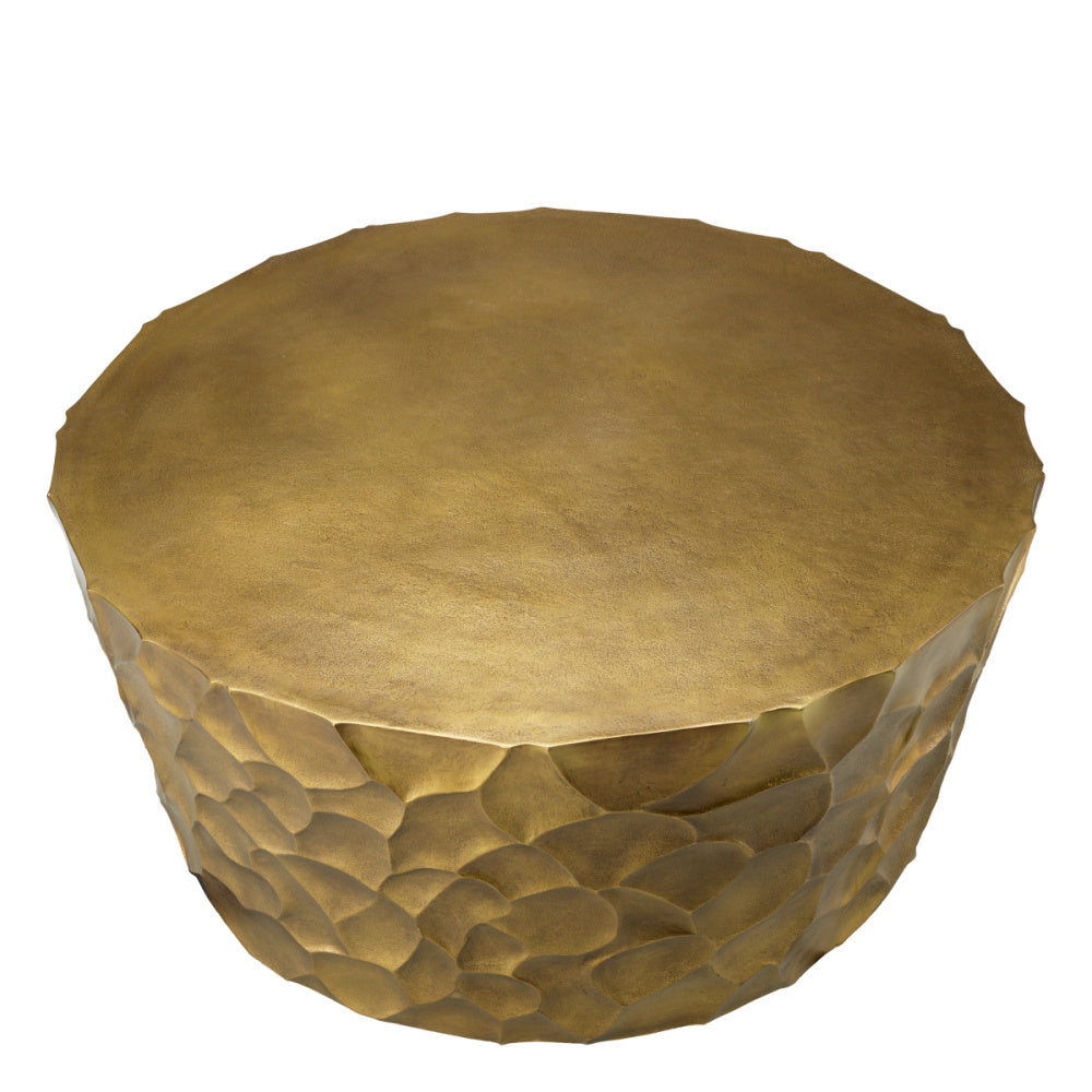 Eichholtz Fiorentino Coffee Table, Vintage Brass (119330)