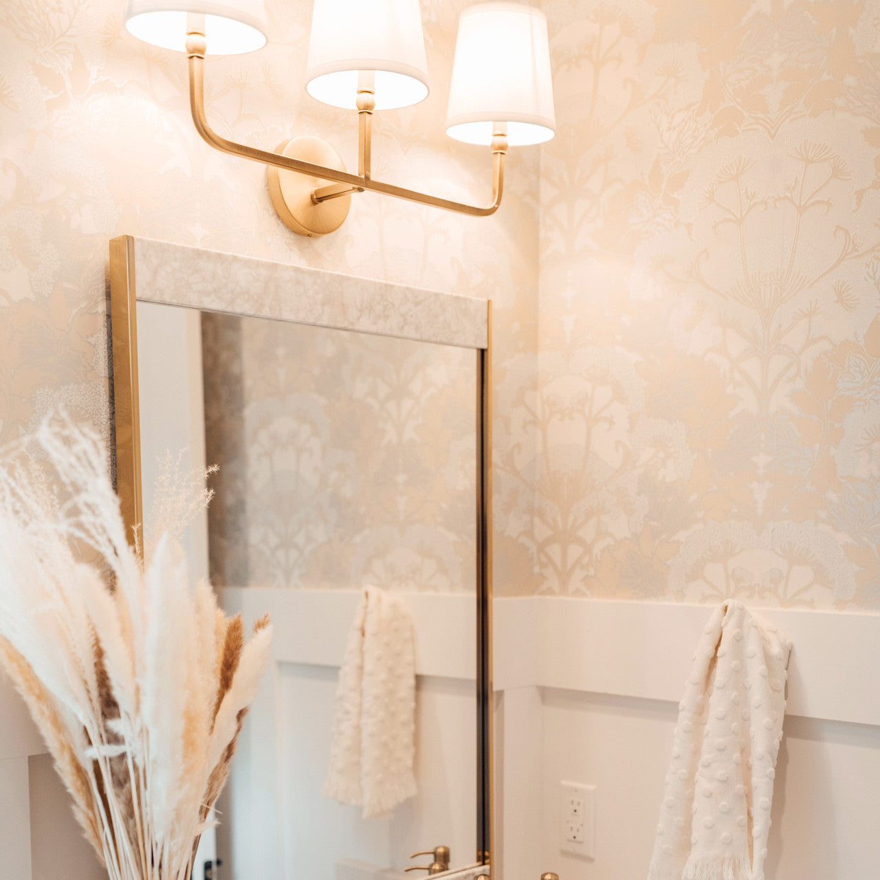 Capital Dawson Vanity Light Aged Brass