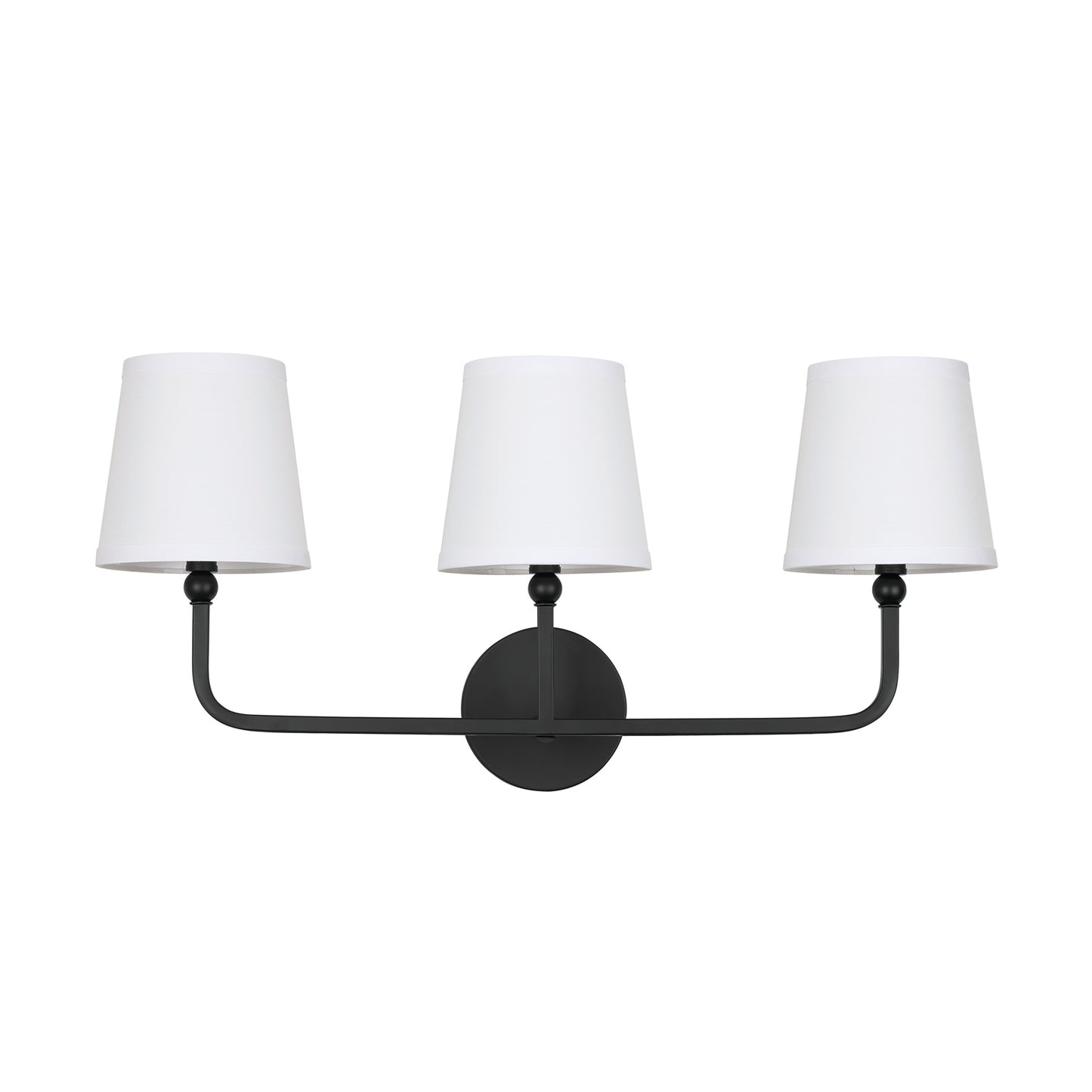Capital Dawson Vanity Light Matte Black
