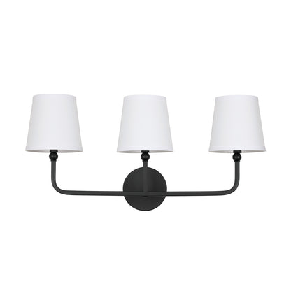 Capital Dawson Vanity Light Matte Black