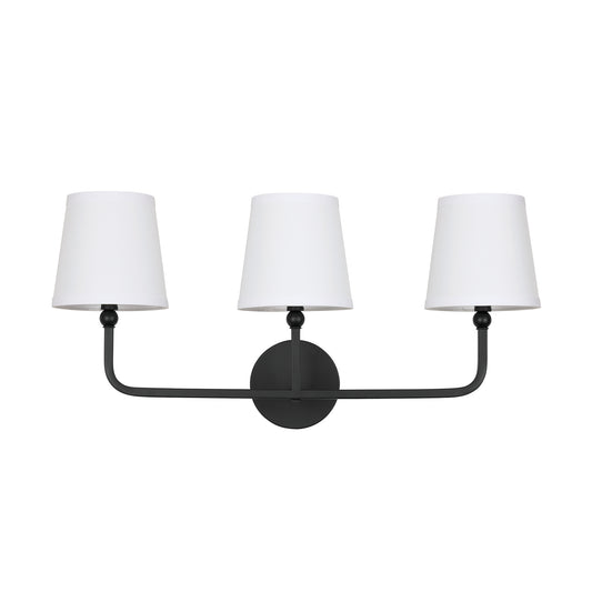 Capital Dawson Vanity Light Matte Black