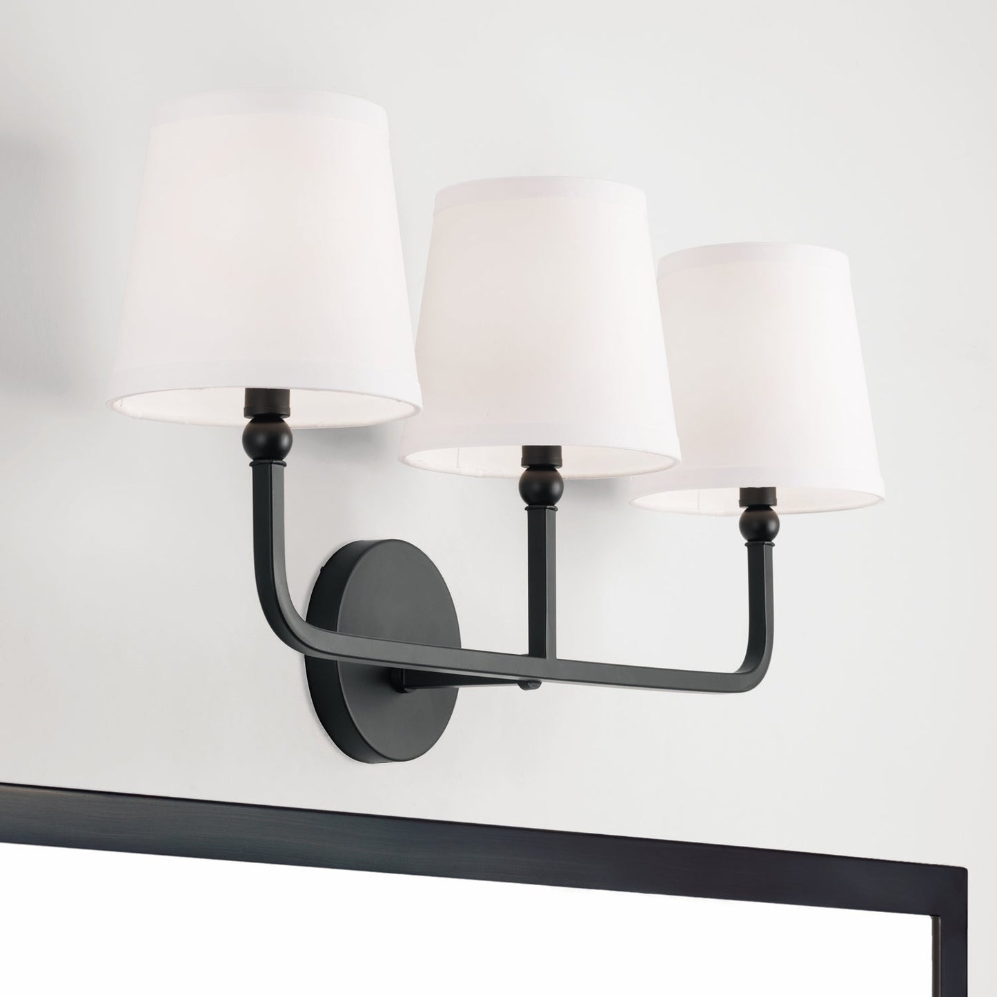 Capital Dawson Vanity Light Matte Black