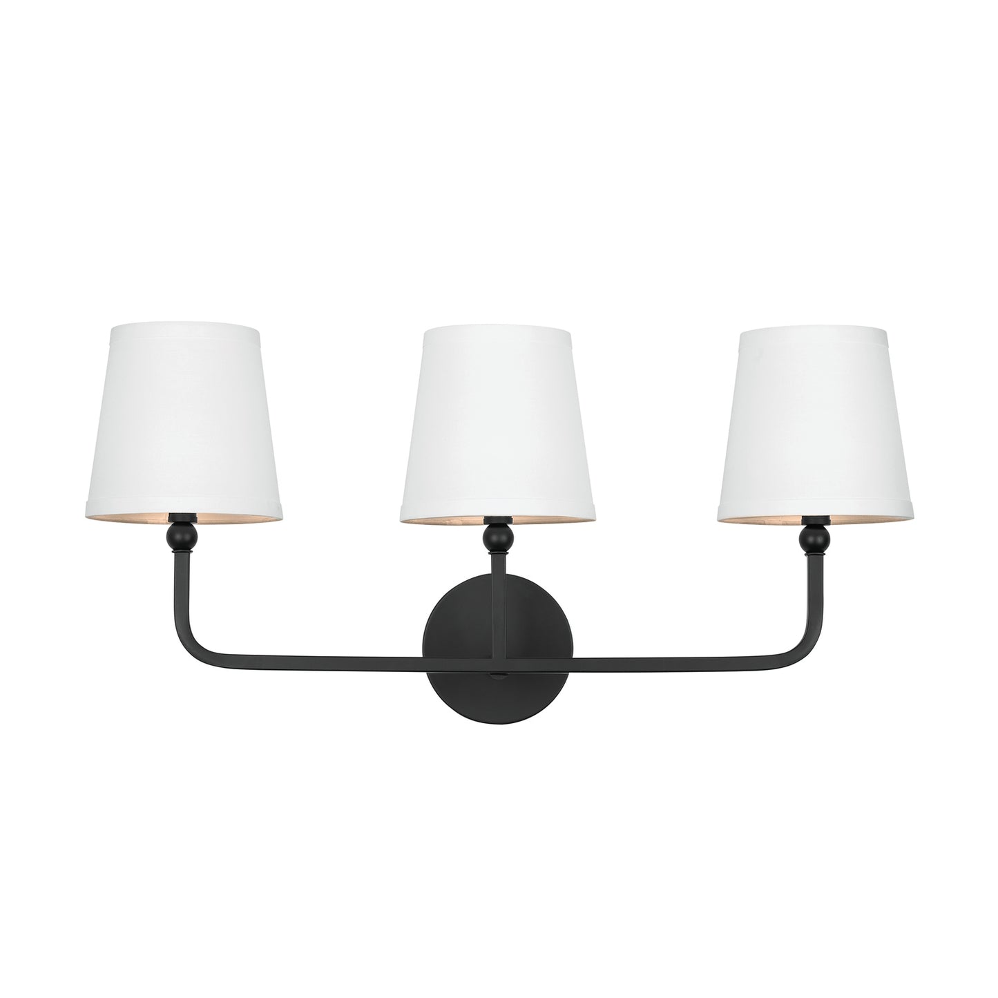 Capital Dawson Vanity Light Matte Black