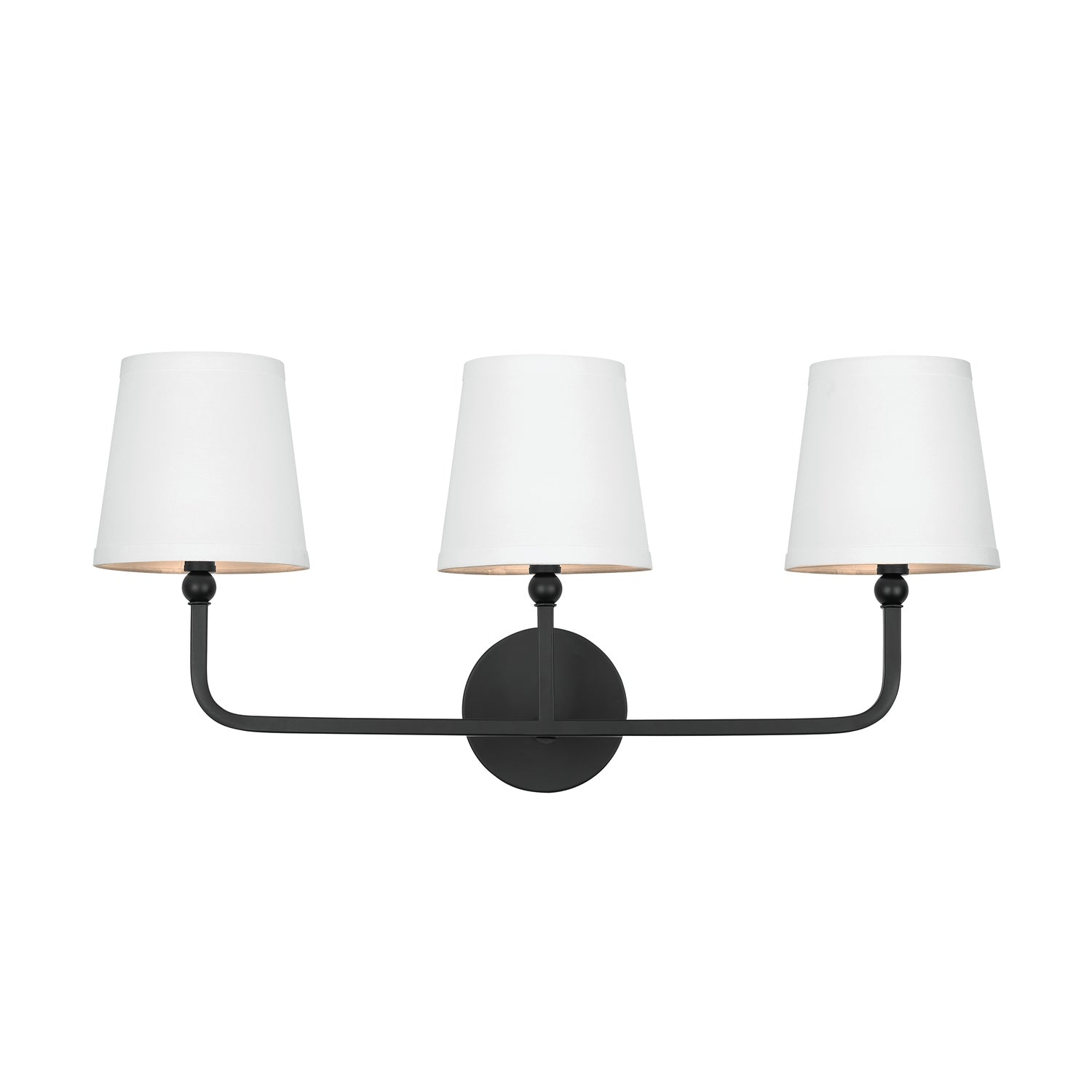 Capital Dawson Vanity Light Matte Black