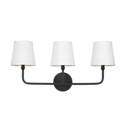 Capital Dawson Vanity Light Matte Black