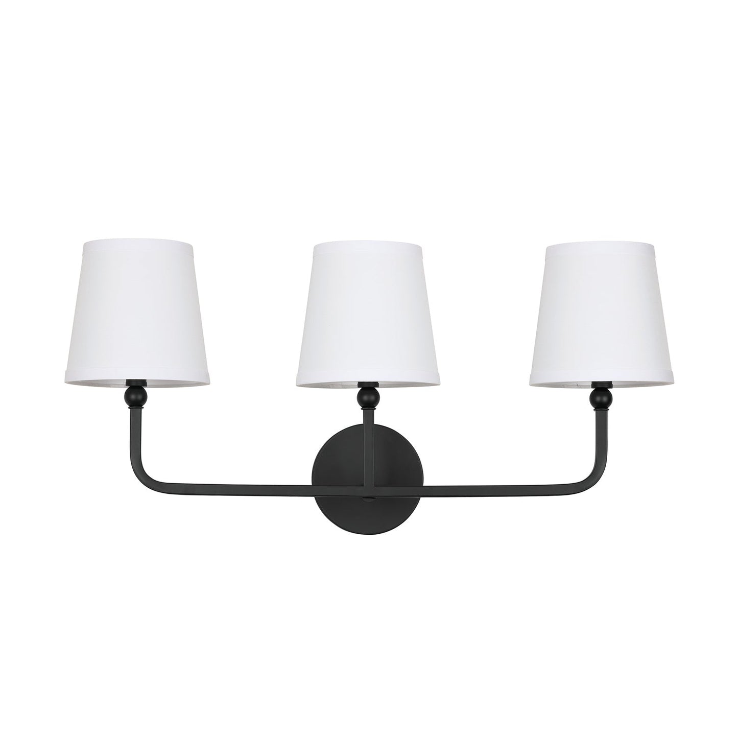 Capital Dawson Vanity Light Matte Black