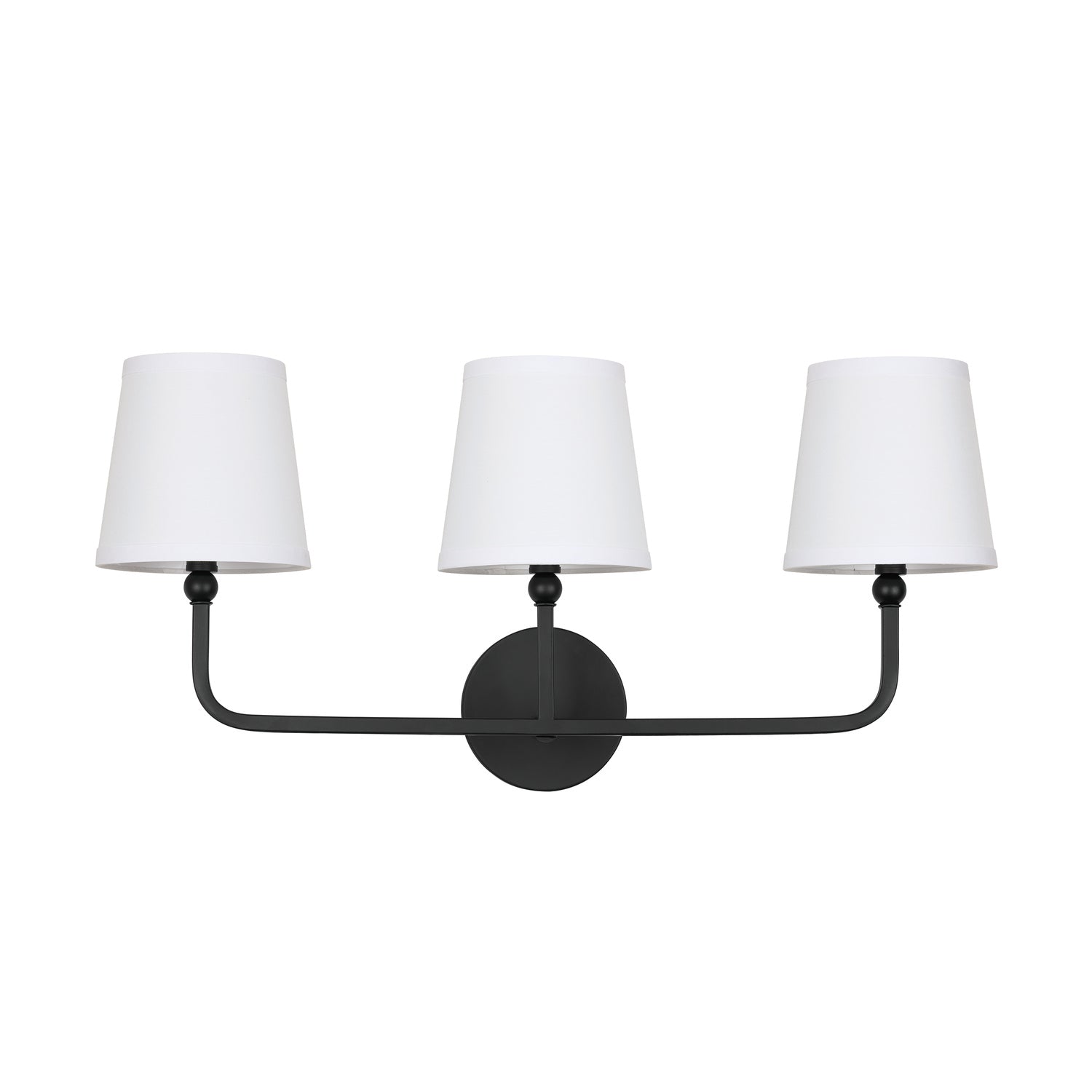 Capital Dawson Vanity Light Matte Black