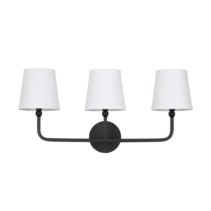 Capital Dawson Vanity Light Matte Black