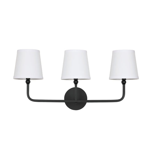 Capital Dawson Vanity Light Matte Black