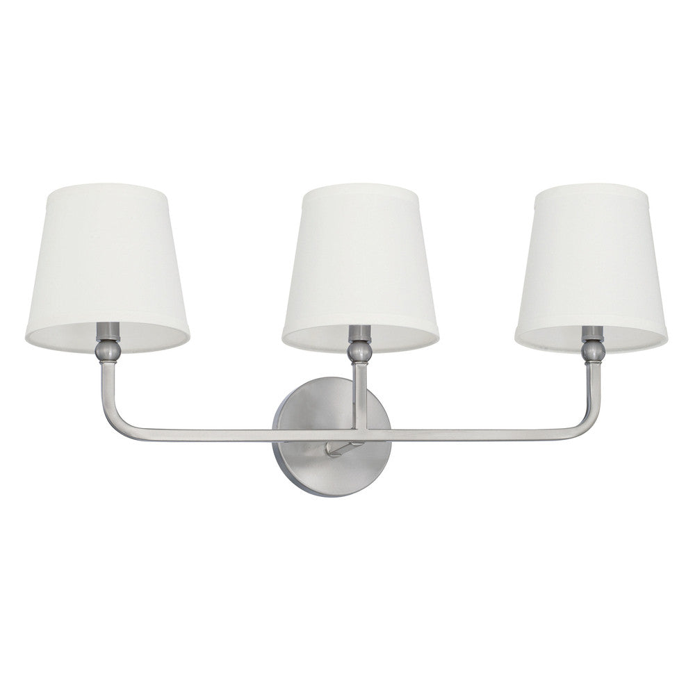 Capital Dawson Vanity Light Brushed Nickel
