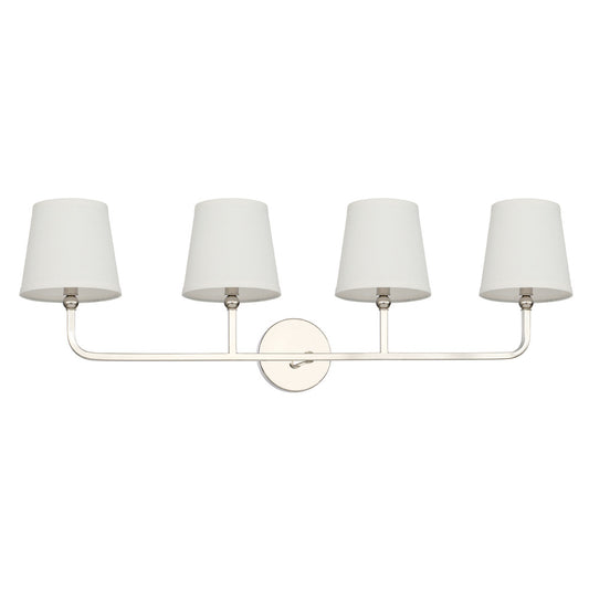 Capital Dawson Vanity Light Polished Nickel