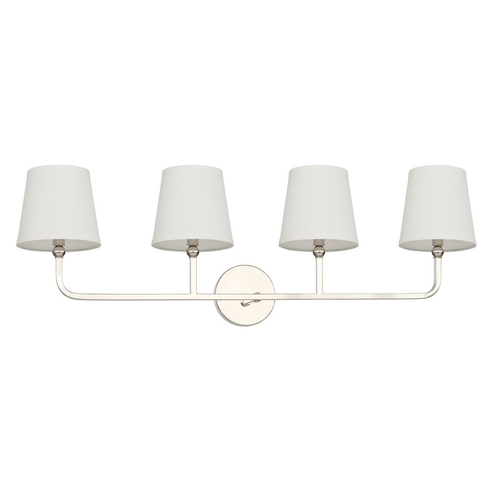 Capital Dawson Vanity Light Polished Nickel