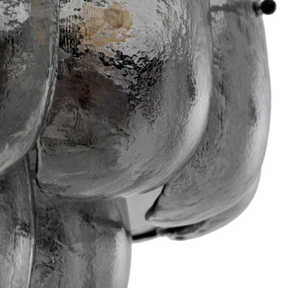 Eichholtz Gustave Chandelier, Smoke Glass, Bronze (119342UL)