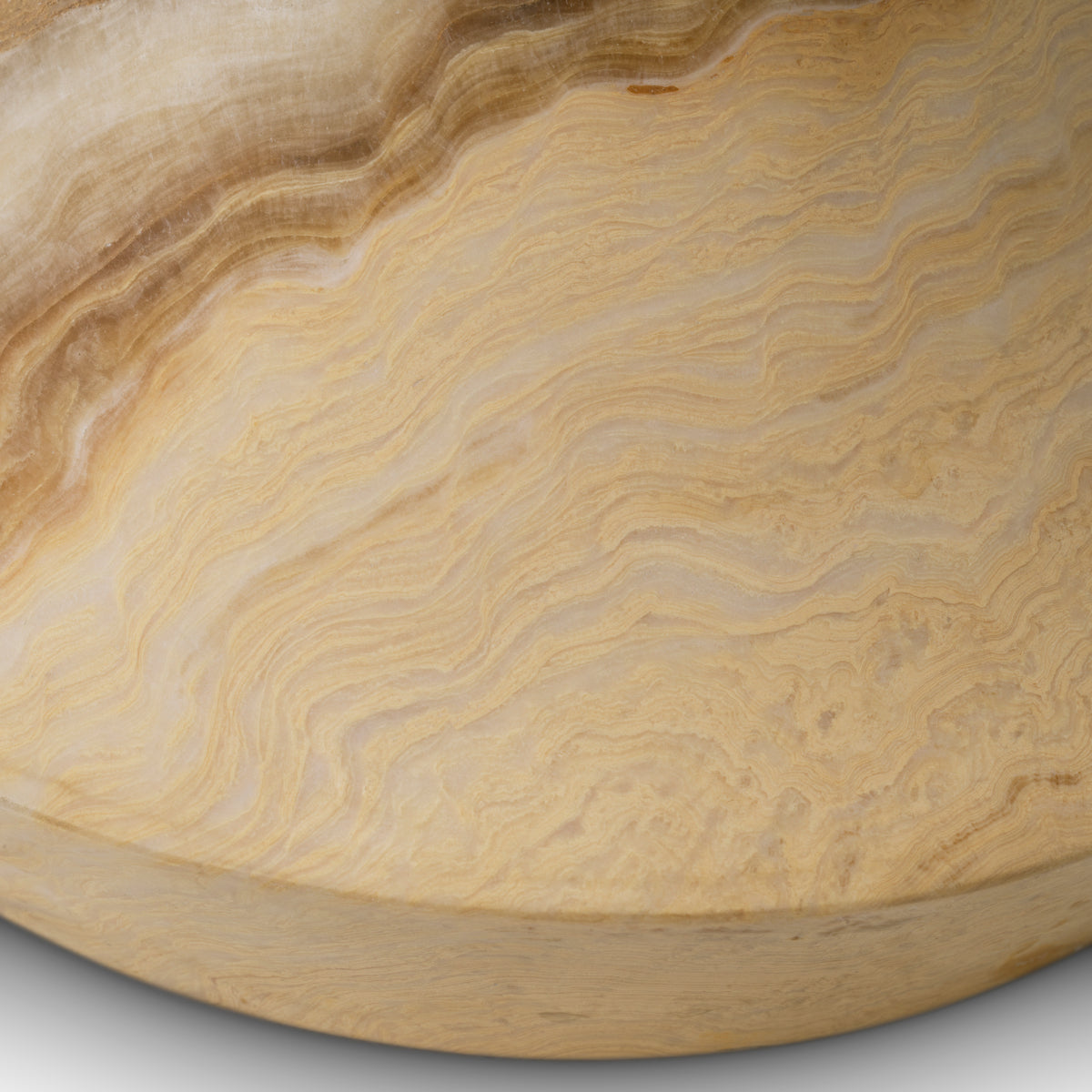 Eichholtz Puglia Side Table, Onyx, Grey Marble, Bronze, Mocha (119346)