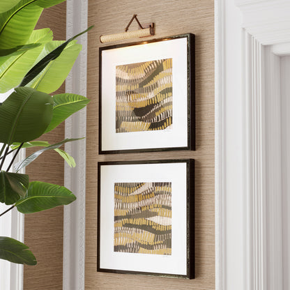 Eichholtz Luca Wall Lamp, Large, Natural Rattan, Antique Brass (119354UL)