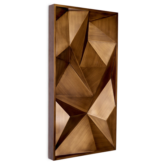 Eichholtz Bravura Wall Object, Brushed Brass (119375)