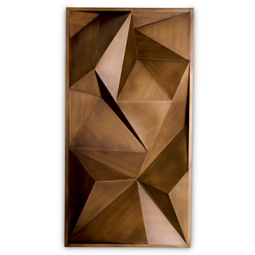 Eichholtz Bravura Wall Object, Brushed Brass (119375)