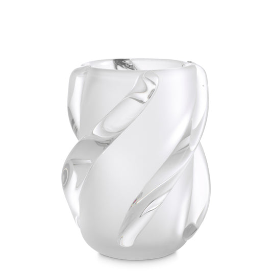 Eichholtz Celestino Vase, Small, Frosted White (119407)