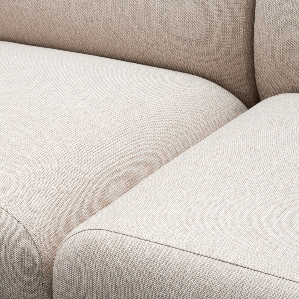 Eichholtz Sebastian Sofa, High Gloss Eucalyptus Veneer, Loki Natural (119412)