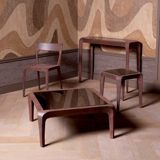 Eichholtz Quentin Dining chair, Recycled Aluminium, Oxidized Look (119416)
