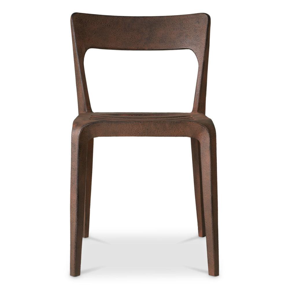 Eichholtz Quentin Dining chair, Recycled Aluminium, Oxidized Look (119416)