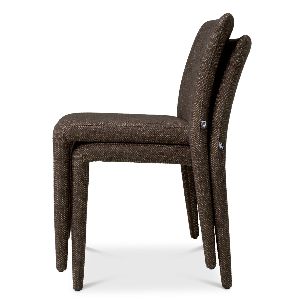 Eichholtz Leiza Dining Chair, Renato Brown, Stain Resistance (A119420)