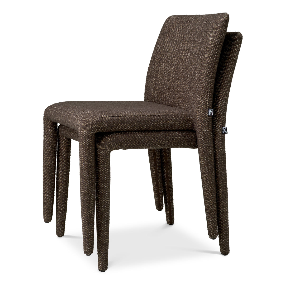 Eichholtz Leiza Dining Chair, Renato Brown, Stain Resistance (A119420)
