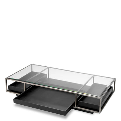 Roxton Coffee Table Brushed Steel