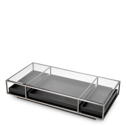 Roxton Coffee Table Brushed Steel