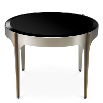 Artemisa Side Table Brushed Steel