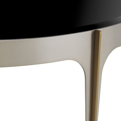 Artemisa Side Table Brushed Steel