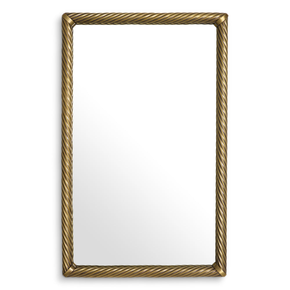 Eichholtz Salvi Mirror, Vintage Brass (119432)