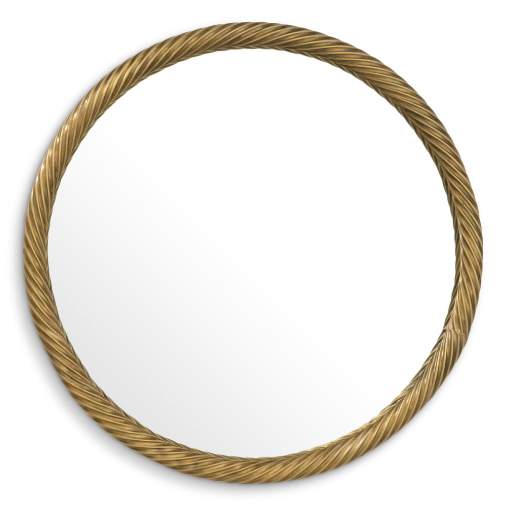 Eichholtz Salvi Mirror, Vintage Brass (119433)