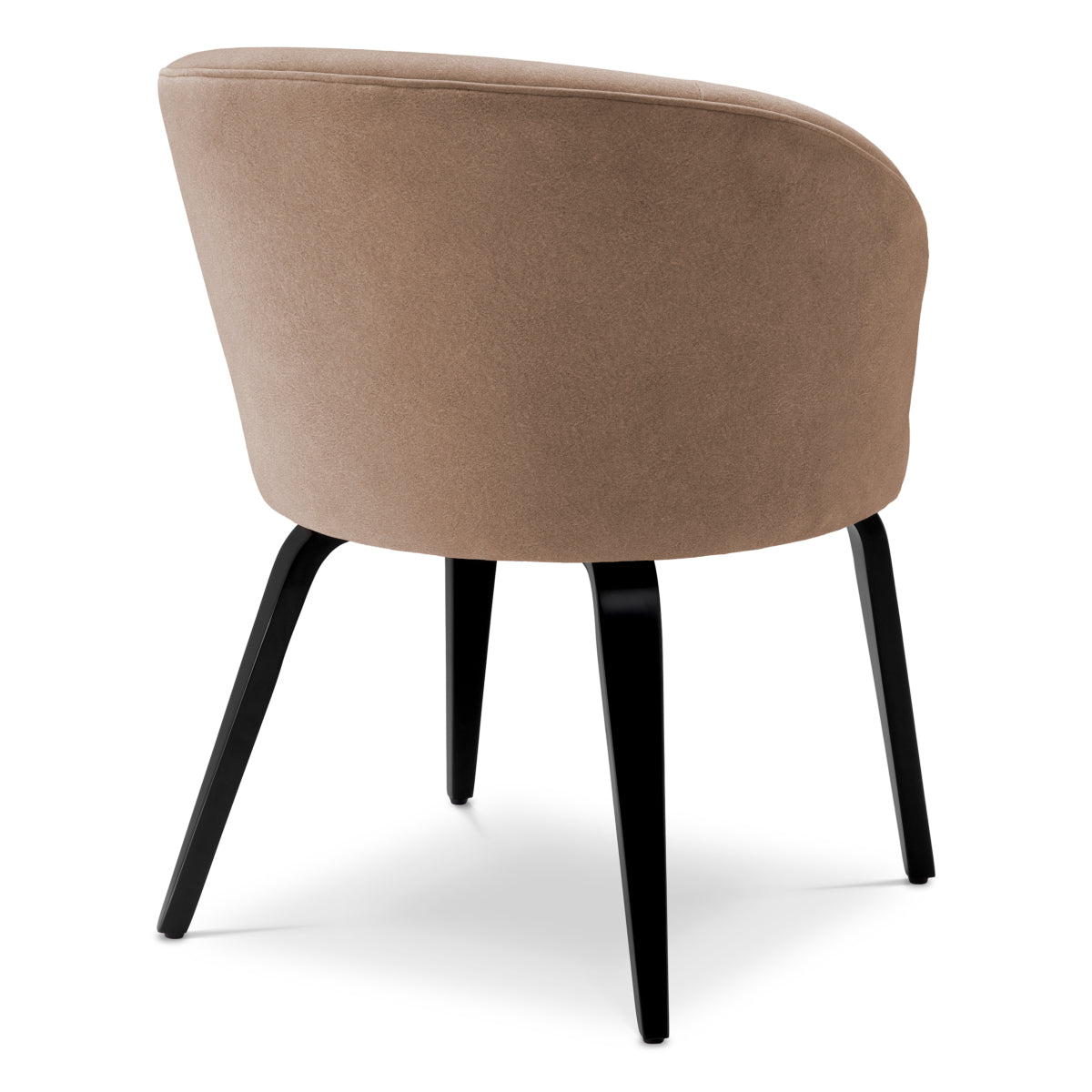 Eichholtz Vichy Dining Chair, Tondro Beige, Black Legs (A119441)
