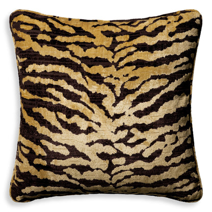 Eichholtz Tigris Cushion, Brown 60 X 60 Cm (119486)