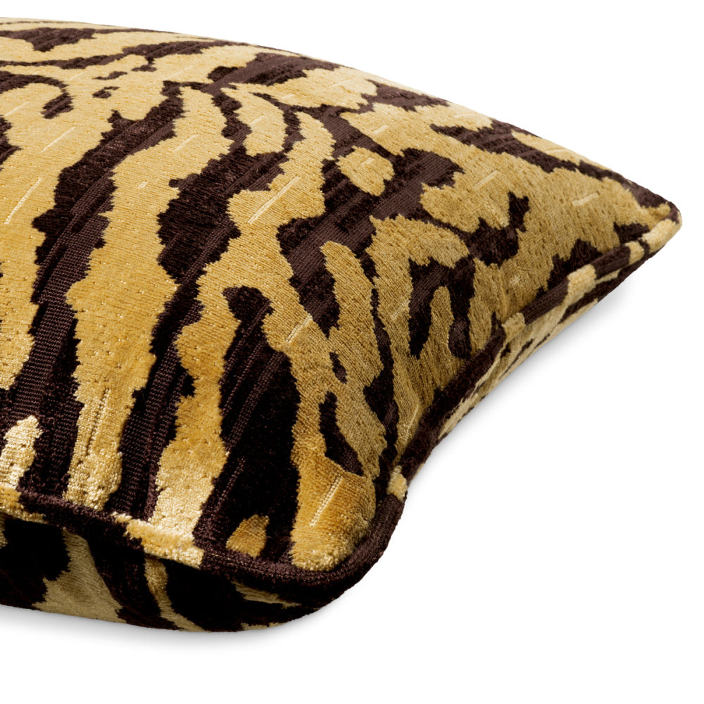 Eichholtz Tigris Cushion, Brown 50 X 50 Cm (119487)