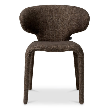 Eichholtz Josephine Dining Chair, Renato Brown, Stain Resistance (A119503)