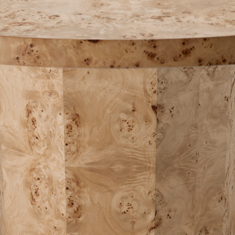 Eichholtz Kingsgrove Dining Table, Light Brown Mappa Burl Wood Veneer (119527)