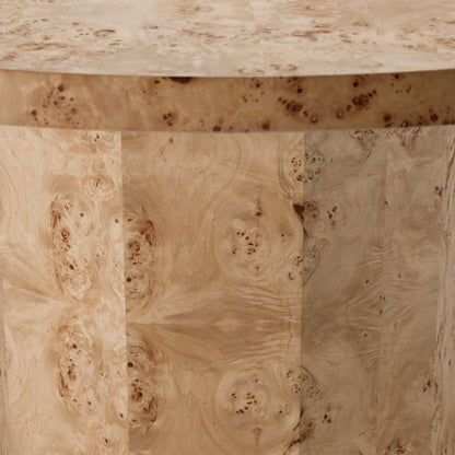 Eichholtz Kingsgrove Dining Table, Light Brown Mappa Burl Wood Veneer (119527)