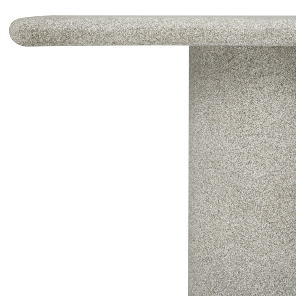 Eichholtz Cloverdale Outdoor Dining Table, Grey Stone Texture (119531)