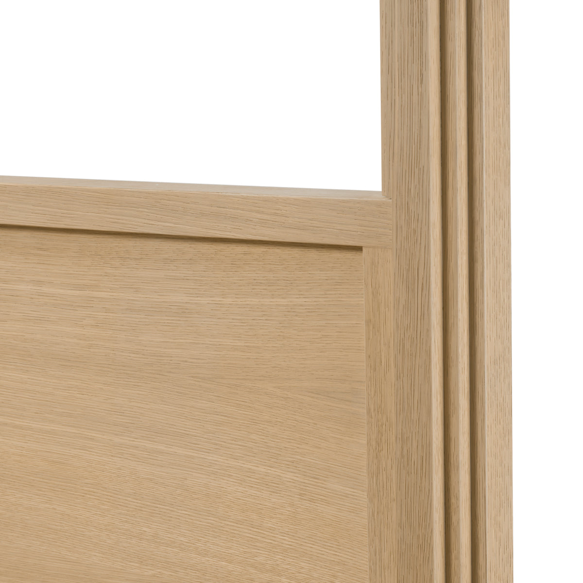 Eichholtz Tribeca Canopy Bed, Natural Oak Veneer (119586)