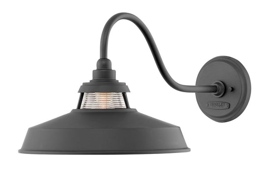Hinkley Troyer Outdoor Wall Mount Lantern Black