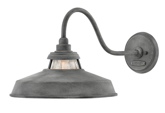 Hinkley Troyer Outdoor Wall Mount Lantern Aged Zinc