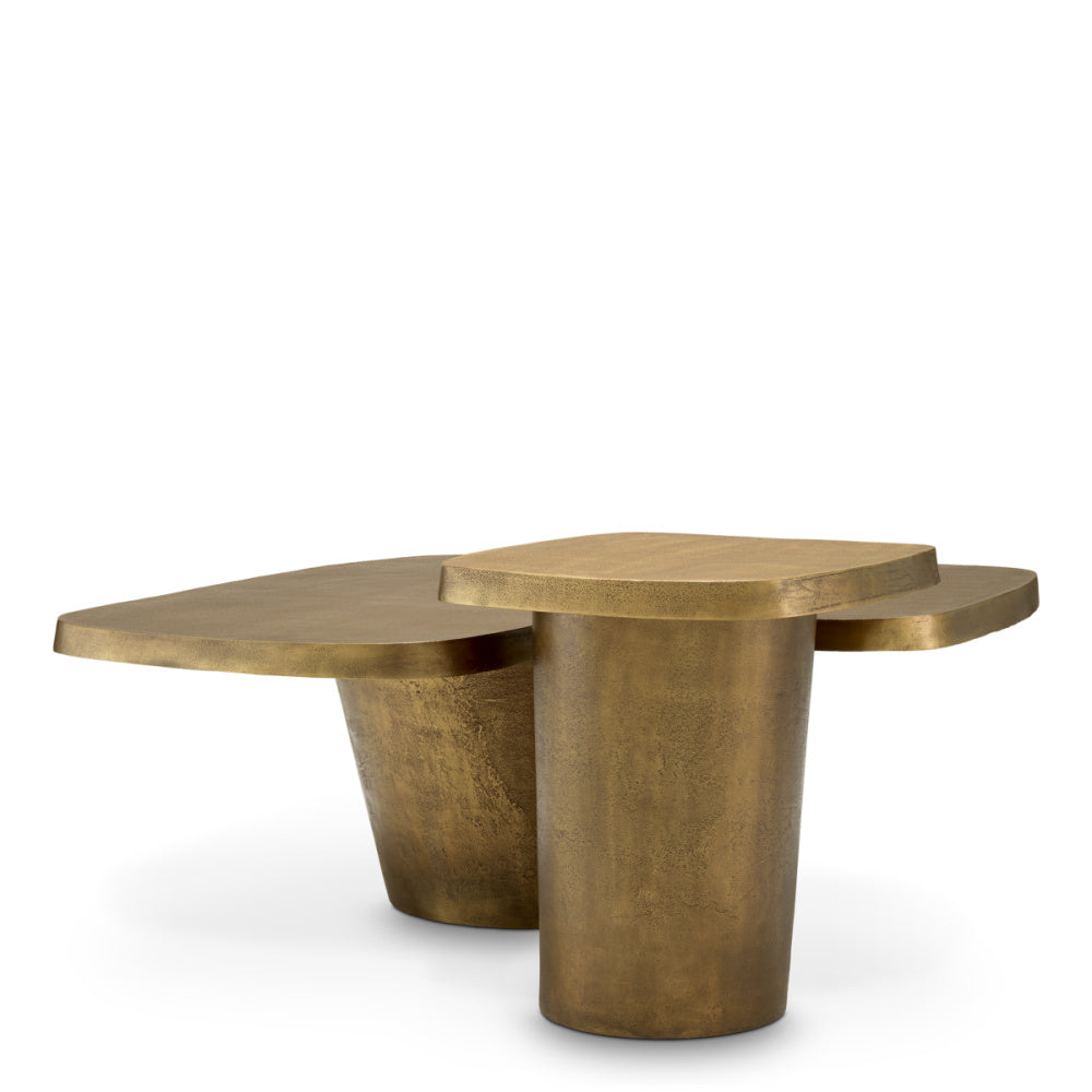 Eichholtz Pierro Coffee Table, Vintage Brass (119613)
