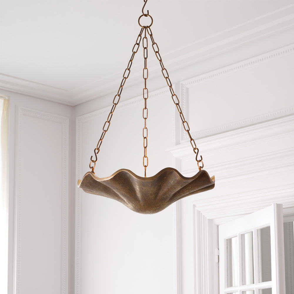 Eichholtz Aurelia Chandelier, Vintage Brass (119625UL)