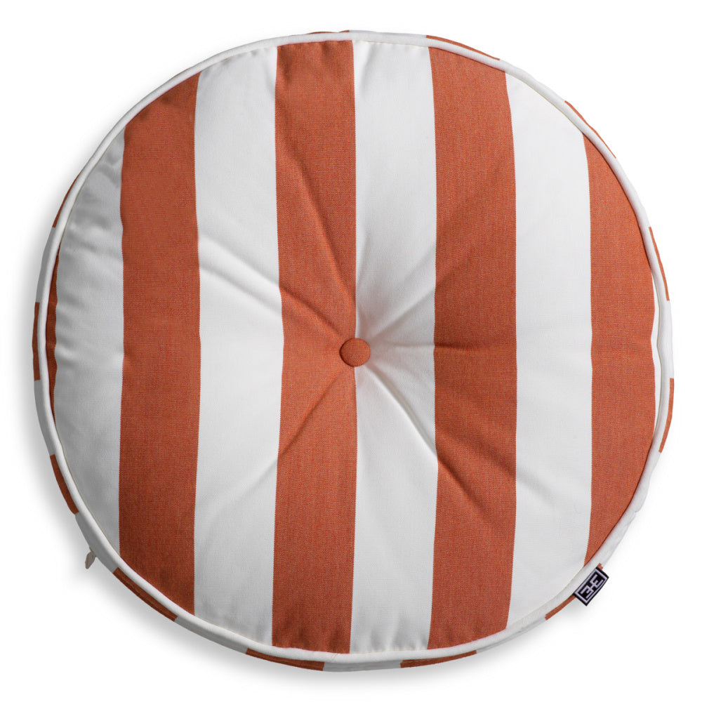 Eichholtz Florent Round Outdoor Cushion, Orange (119648)